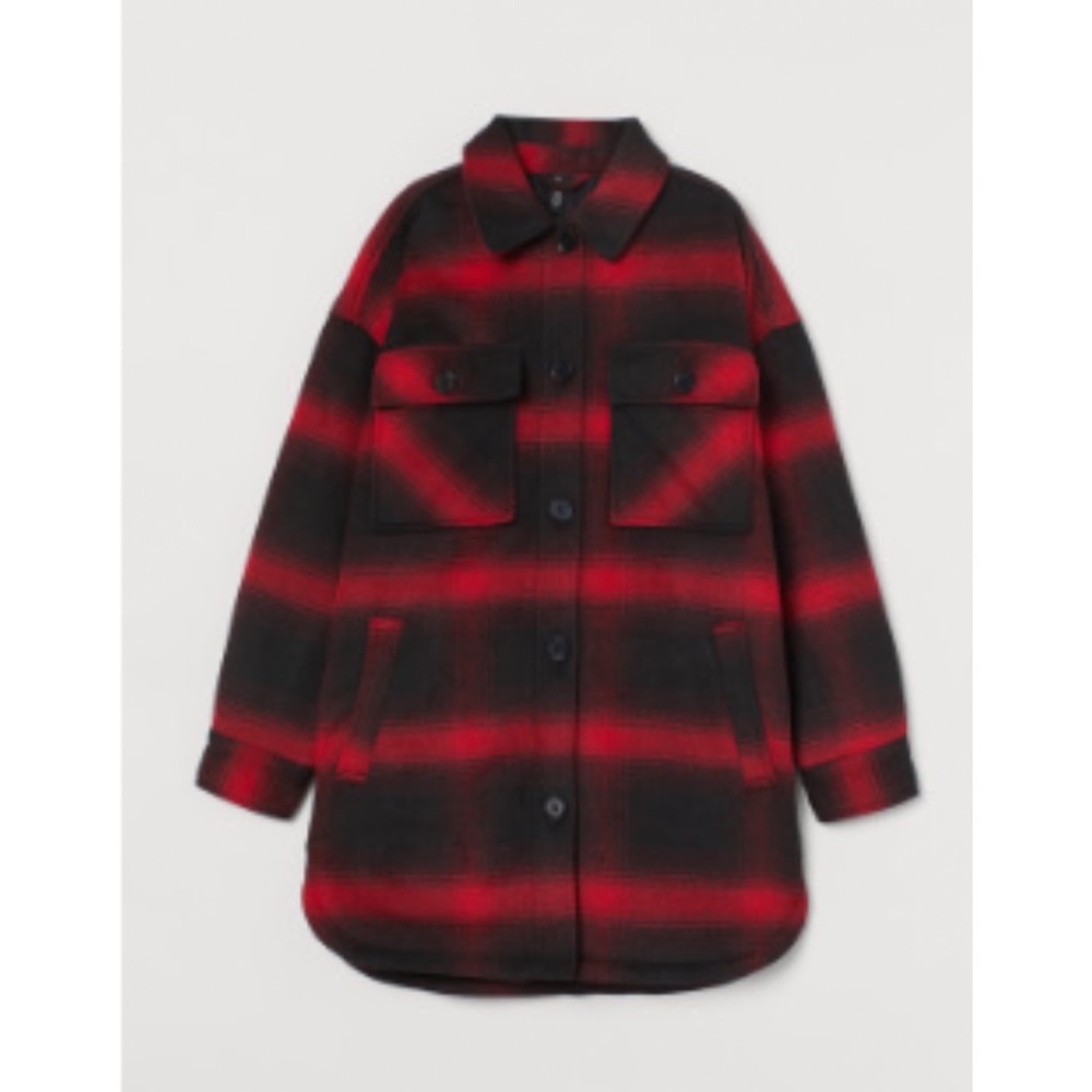 ❌SOLD❌ H&M DIVIDED Oversized Shirt Jacket